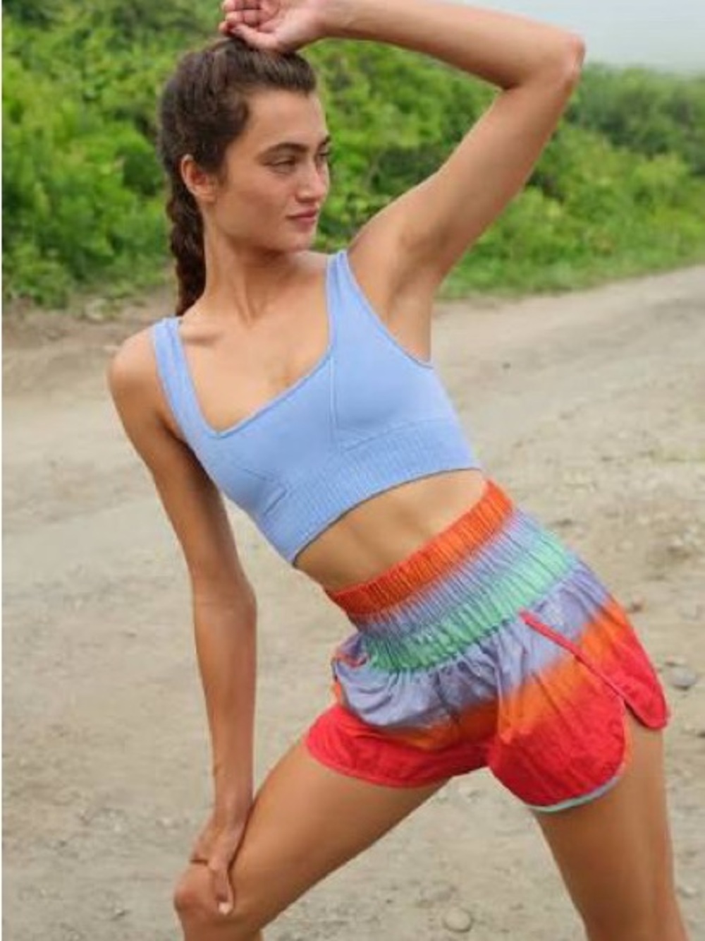 Free People Movement the Way Home Gradient Shorts - Picture 4 of 4